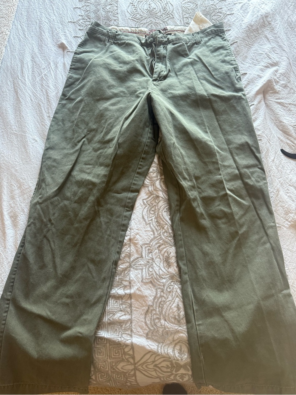 Steve & Barry's Olive Green Chino Pants
